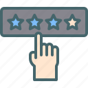 stars, rate, survey, feedback, review