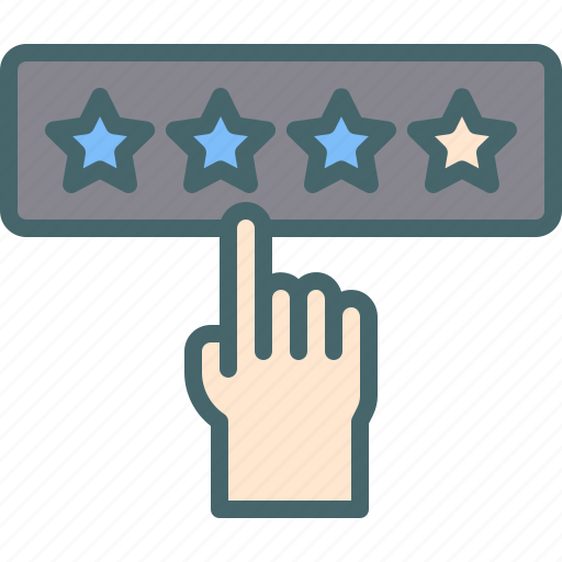 Stars, rate, survey, feedback, review icon - Download on Iconfinder