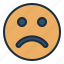 sad, emoji, survey, customer, opinion, review 