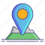 map, destination, location, navigation, pin 