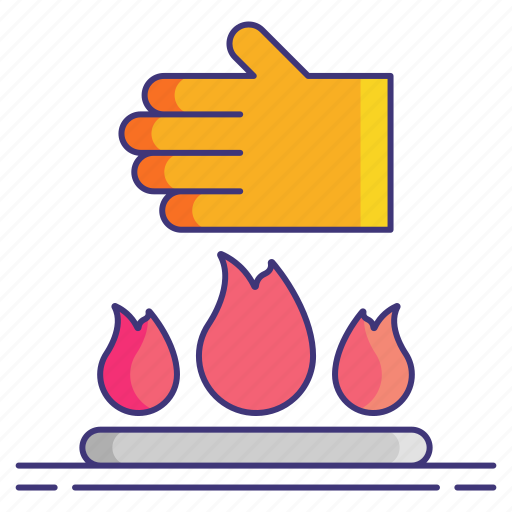 Survival, flame, fire, heat, bonfire icon - Download on Iconfinder