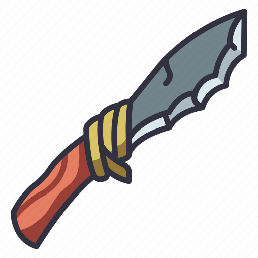 Knife, survival, tool, sharp, recreation icon - Download on Iconfinder