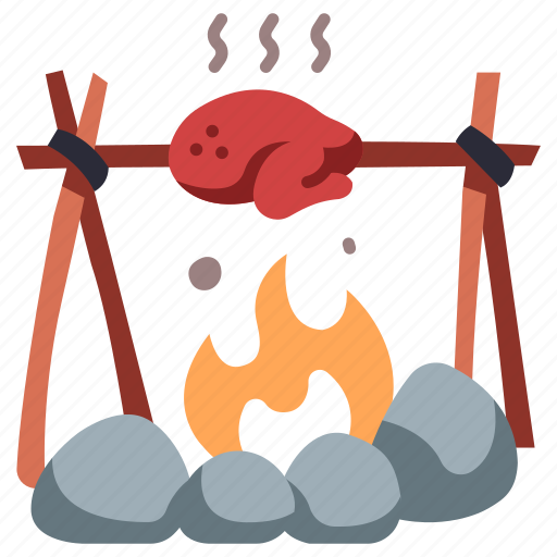 Food, fire, cooking, roast, grilled, meat, steak icon - Download on Iconfinder
