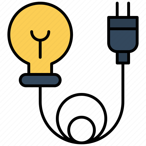 Bulb, charge, electricity, energy, power, socket, supply icon - Download on Iconfinder