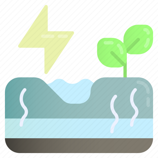 Geothermal, energy, environment, power, plant, ecology, renewable icon - Download on Iconfinder