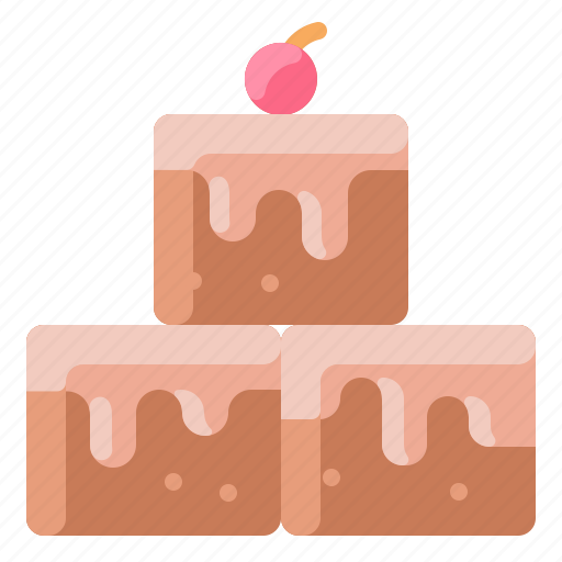 Bakery, brownie, cake, chocolate, dessert, food, sweet icon - Download on Iconfinder
