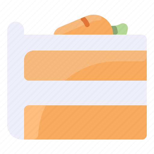 Cake, carrot, dessert, food, sweet, vegetable icon - Download on Iconfinder