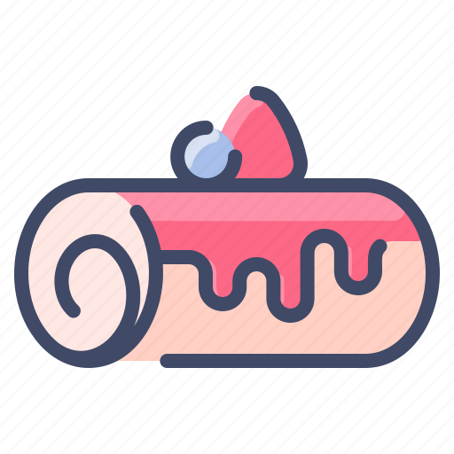 Bakery, cake, dessert, food, roll, sweet icon - Download on Iconfinder