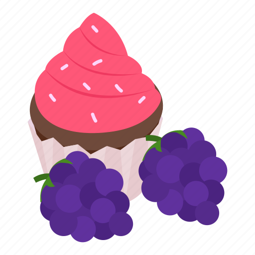 Colorfuldessert, isometric, object, sign icon - Download on Iconfinder