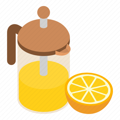 Isometric, lemonade, object, sign icon - Download on Iconfinder