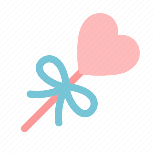 Candy, pop, lolipop, sweet, heart, love, valentine icon - Download on Iconfinder