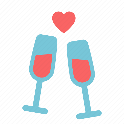 Cheers, wine, glass, drinks, love icon - Download on Iconfinder