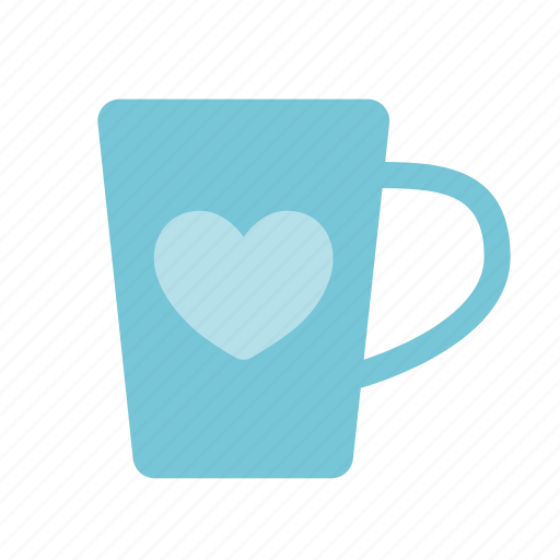 Cup, tea, heart, drink icon - Download on Iconfinder