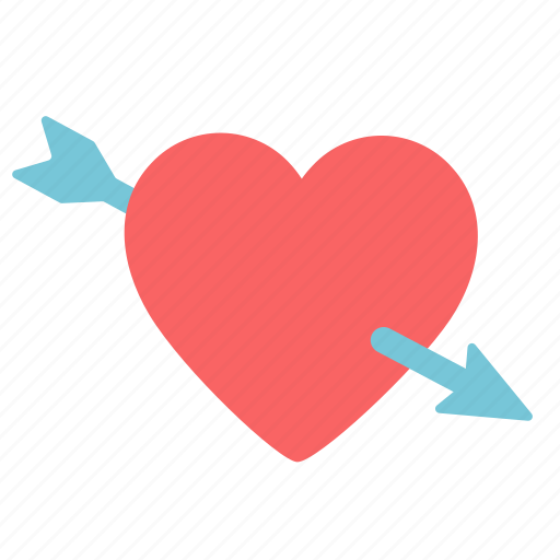 Heart, arrow, valentine, cupid, love icon - Download on Iconfinder