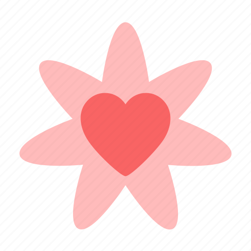 Heart, valentine, craft, flower, romance icon - Download on Iconfinder