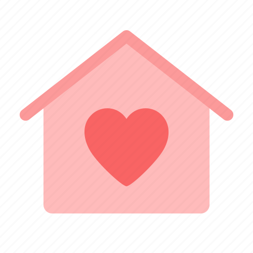 Home, house, building, love, heart icon - Download on Iconfinder