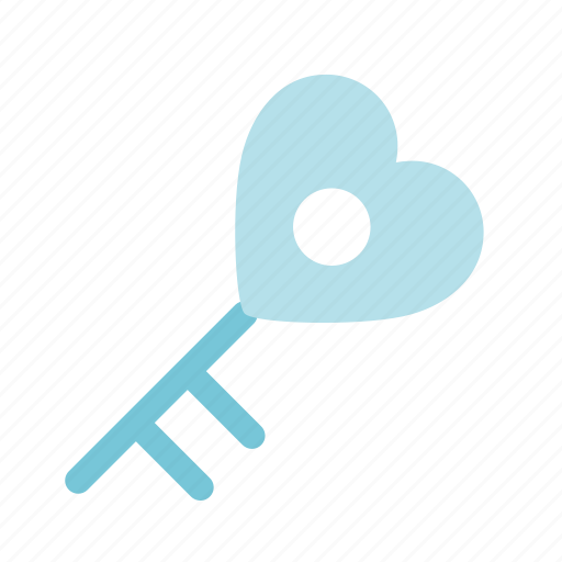 Key, heart, lock, love, romance icon - Download on Iconfinder