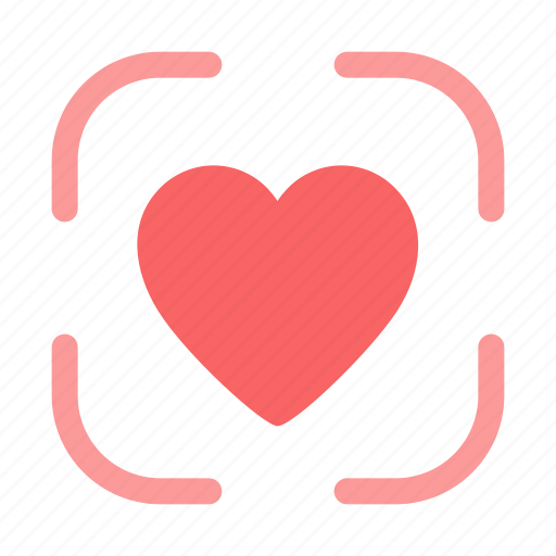 Scan, heart, cardio, health, love icon - Download on Iconfinder