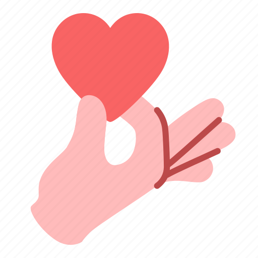 Thank, you, hand, heart, love, valentine icon - Download on Iconfinder