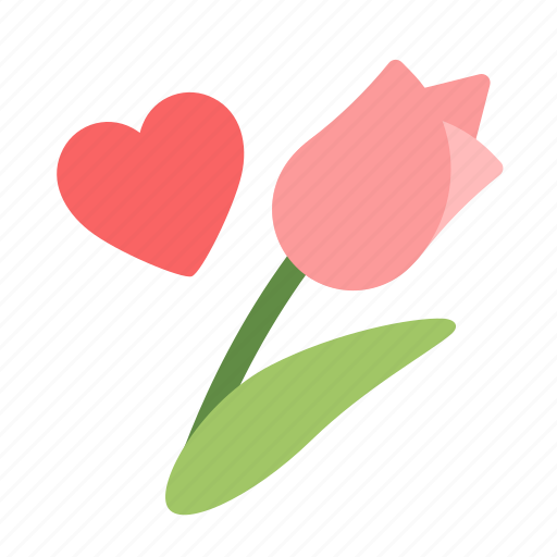 Valentines, tulip, flower, floral, love, present icon - Download on Iconfinder