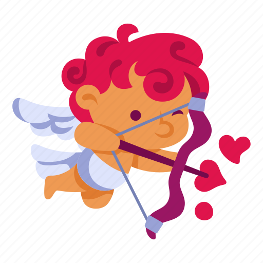 Cupid, love, angel, valentine, romantic icon - Download on Iconfinder