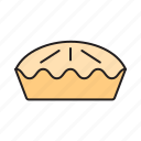 american pie, apple pie, cake, food, sweet, sweets 