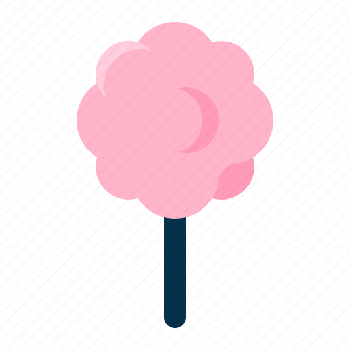 Cotton candy, dessert, food, sweets icon - Download on Iconfinder