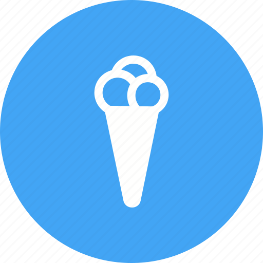 Cold, cone, cream, food, ice, scoop, summer icon - Download on Iconfinder