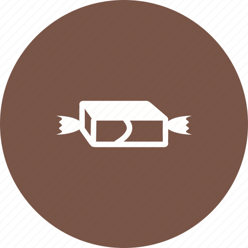 Brown, candy, caramel, chocolate, food, toffee, vanilla icon - Download on Iconfinder