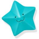 blue, star icon