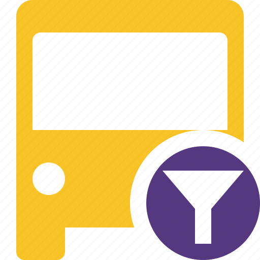 Bus, filter, public, transport, transportation, travel, vehicle icon - Download on Iconfinder