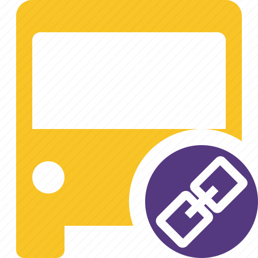 Bus, link, public, transport, transportation, travel, vehicle icon - Download on Iconfinder