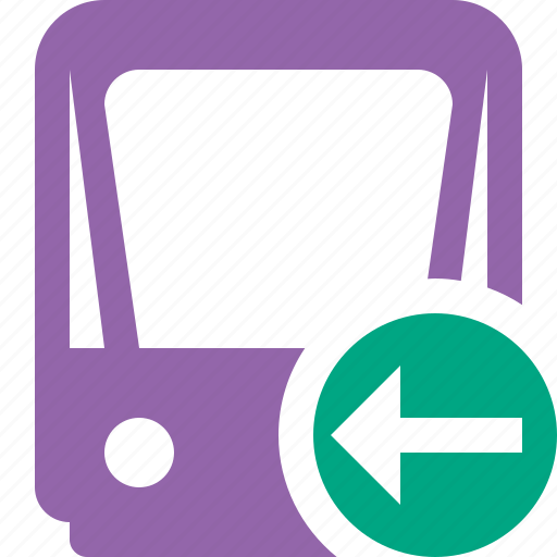 Previous, public, train, tram, tramway, transport icon - Download on Iconfinder
