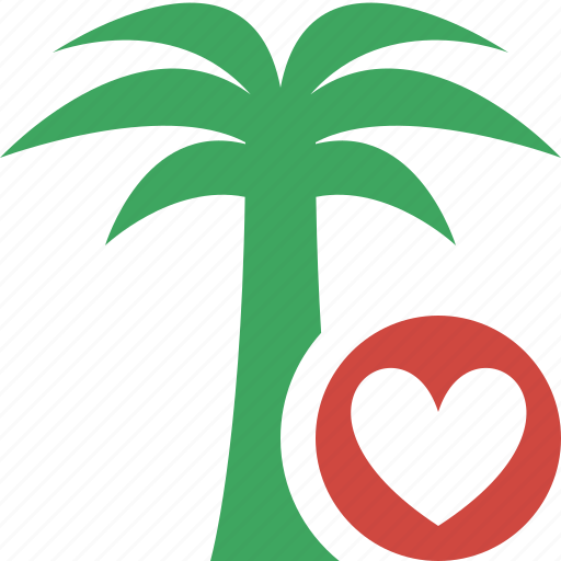 Favorites, palmtree, travel, tree, tropical, vacation icon - Download on Iconfinder
