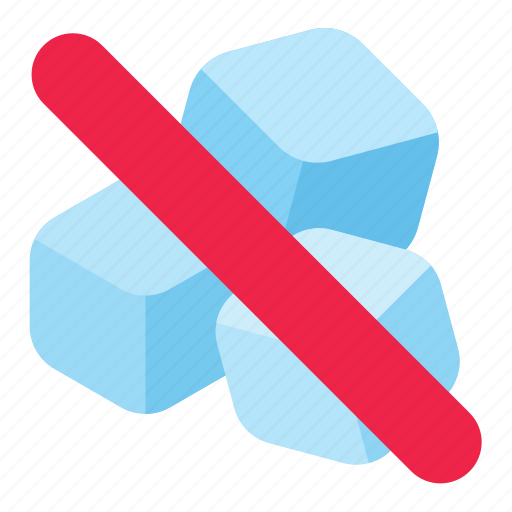 No, sugar, sweet, cube icon - Download on Iconfinder