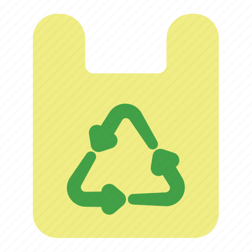 Bag, plastic, recycle, reusable, arrow icon - Download on Iconfinder