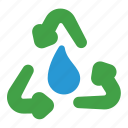 energy, recycle, water, reusable, arrow