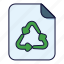 document, recycle, reusable, interface, paper 