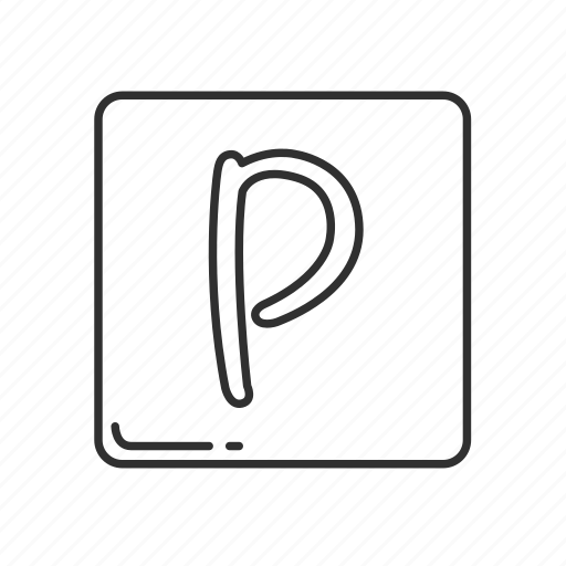 Capital letter p, emoji, latin, latin capital letter p, letter p, letter p symbol, p icon - Download on Iconfinder
