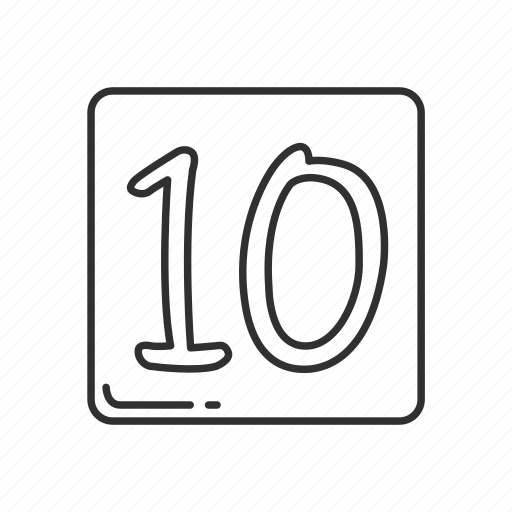 Emoji, keycap, keycap 10, number, number 10, number ten, ten icon - Download on Iconfinder