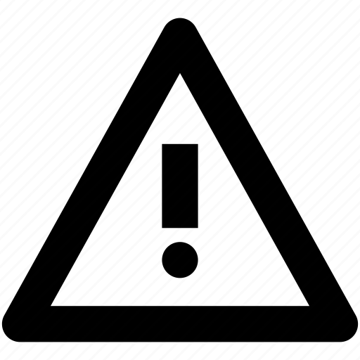 Alert, caution, triangle, warning icon - Download on Iconfinder