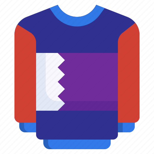 Qatar, tshirt, flags, fashion, shirt icon - Download on Iconfinder