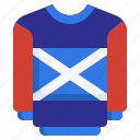 scotland, tshirt, flags, fashion, shirt