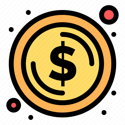 Circle, coin, dollar, money icon - Download on Iconfinder