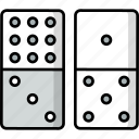 domino, dice, game, dominoes 