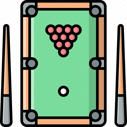Pool table, billiard, snooker, game icon - Download on Iconfinder