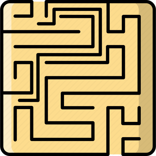 Labyrinth, maze game, puzzle, board game icon - Download on Iconfinder