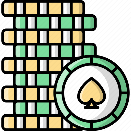 Poker, chips, casino, gambling icon - Download on Iconfinder