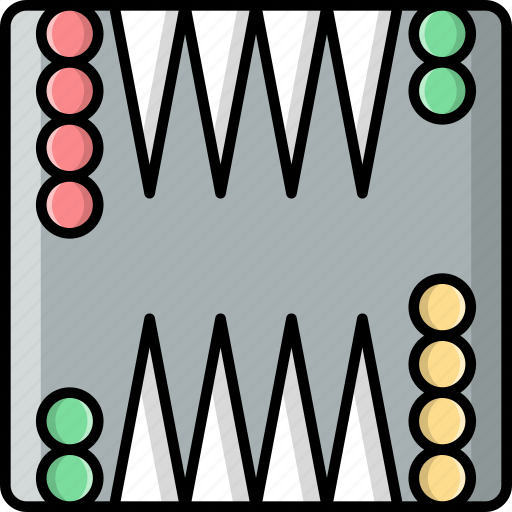 Backgammon, boardgame, strategy, game icon - Download on Iconfinder