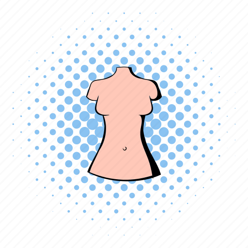 Cartoon, cloth, clothing, cut, dress, mannequin, tailor icon - Download on  Iconfinder